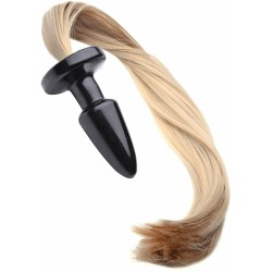 blondie pony tail butt plug