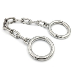 class stainless steel ankle wrist cuffs