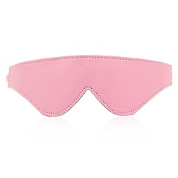 strict leather plush lined blindfold