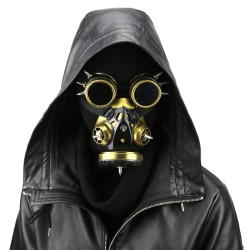 steampunk goggles rivets splice mask